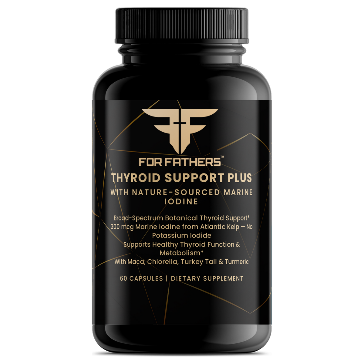 For Fathers Thyroid Support Plus — front view