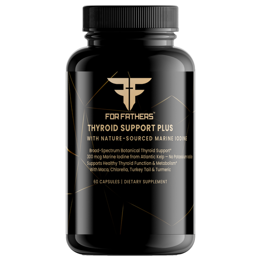 Thyroid Support Plus 60 capsules – front view – For Fathers Fitness