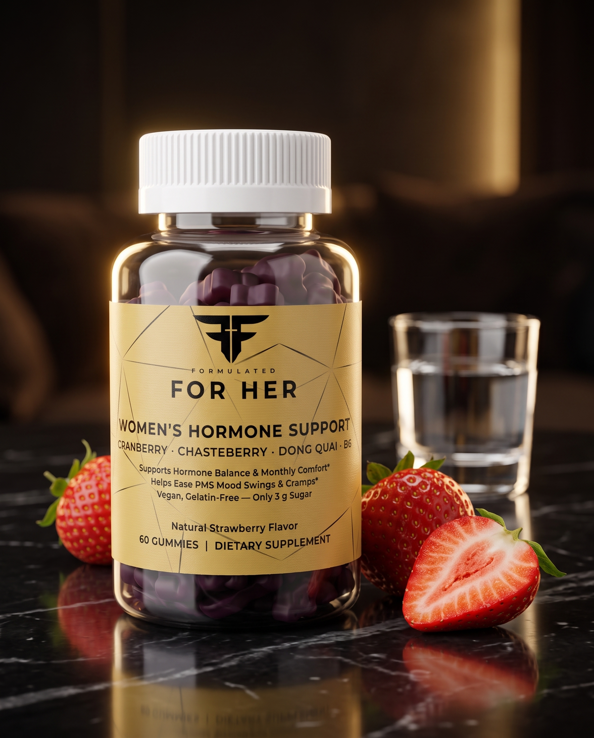 Women's Hormone Support Gummies – FOR HER by For Fathers Fitness – studio