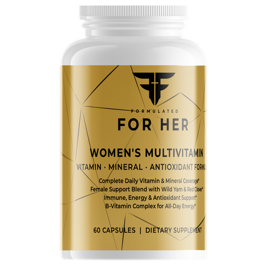 FOR HER Women's Multivitamin 60 capsules – front view – For Fathers Fitness