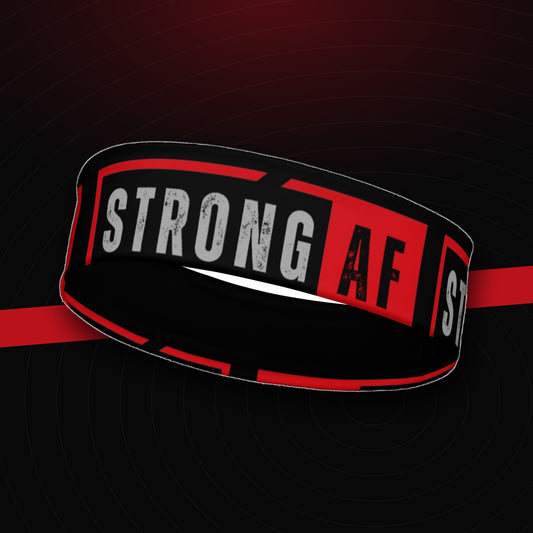 bg2|39116054102212|STRONG AF Headband on dark