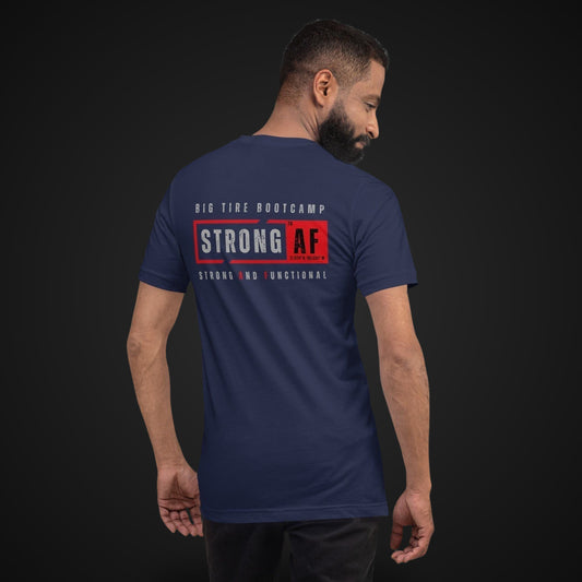 Big Tire Bootcamp STRONG AF apparel