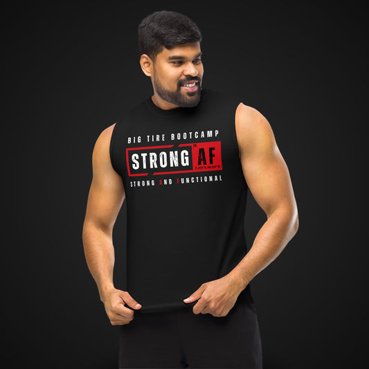 Big Tire Bootcamp STRONG AF apparel