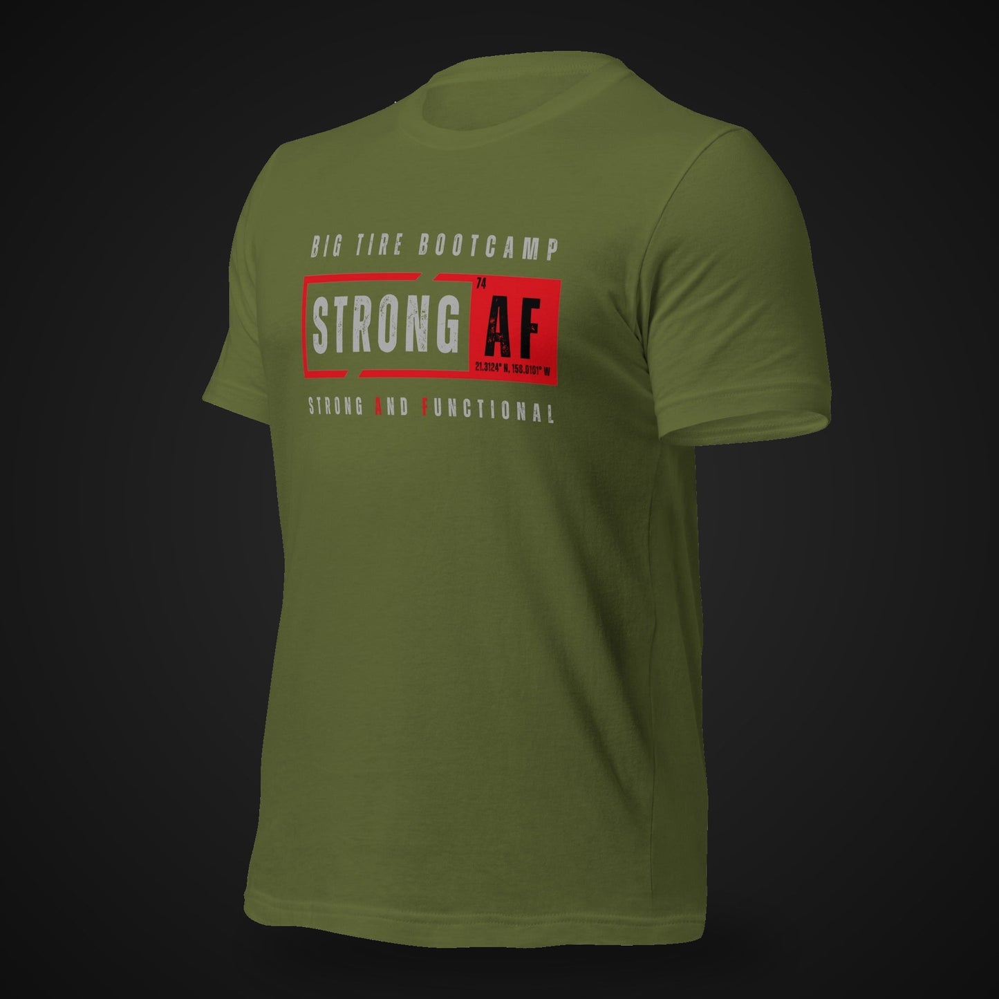 Big Tire Bootcamp STRONG AF apparel