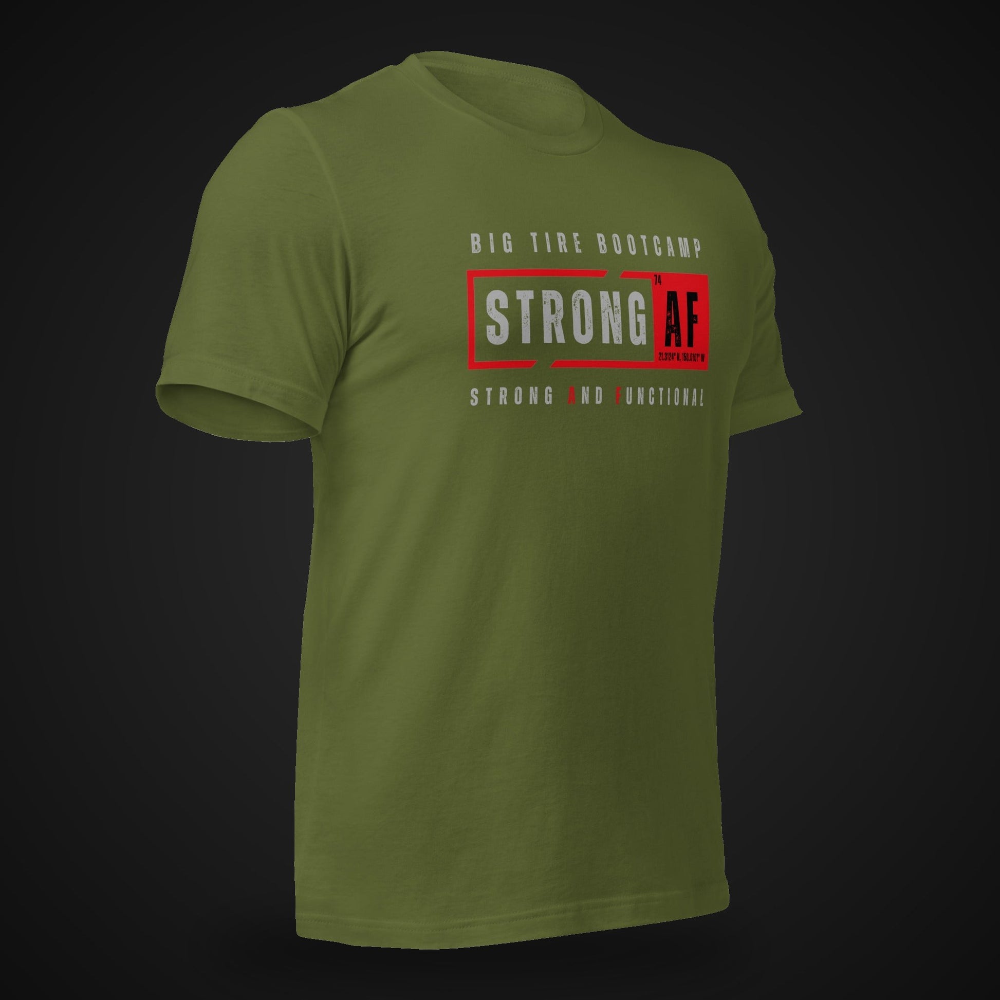 Big Tire Bootcamp STRONG AF apparel
