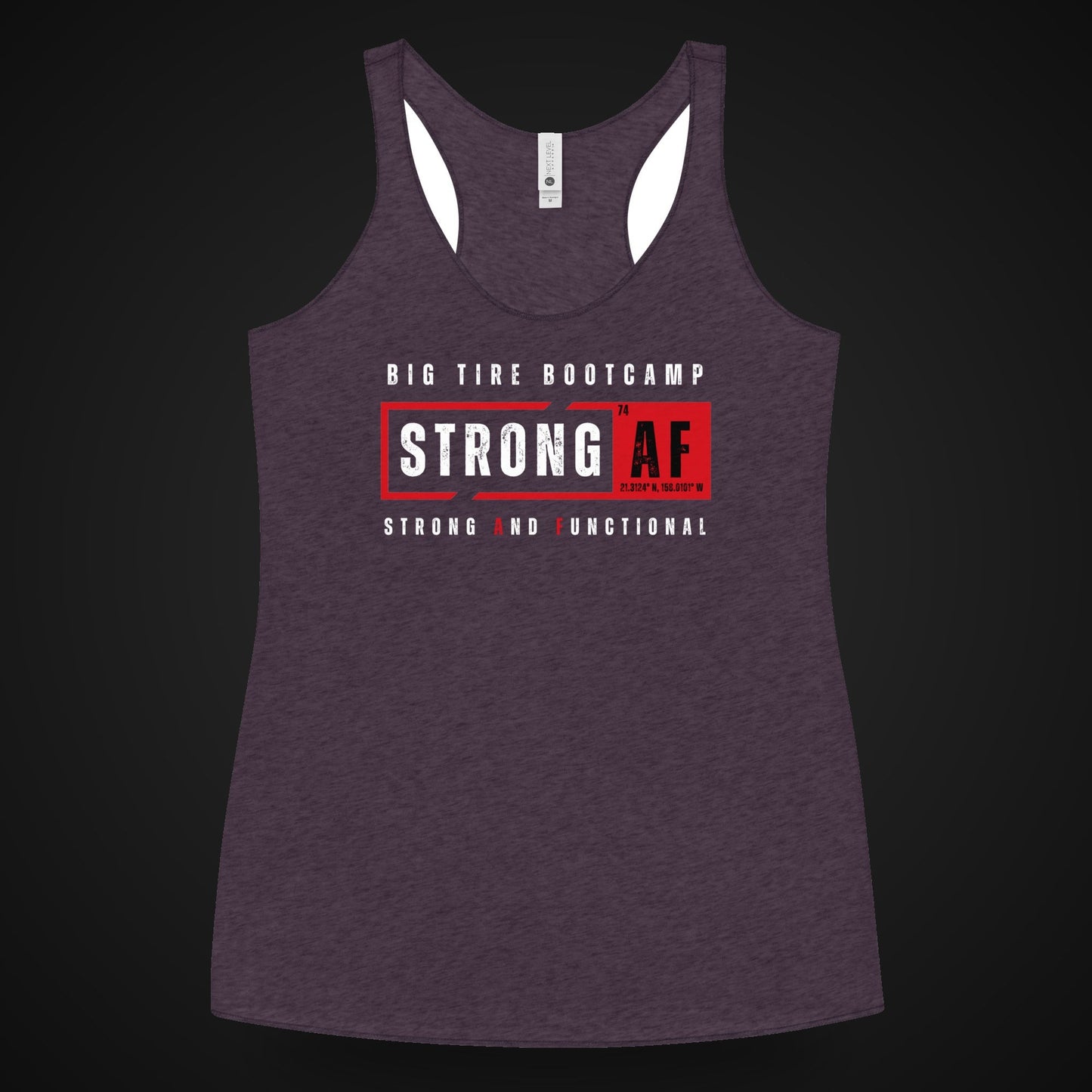 Big Tire Bootcamp STRONG AF apparel
