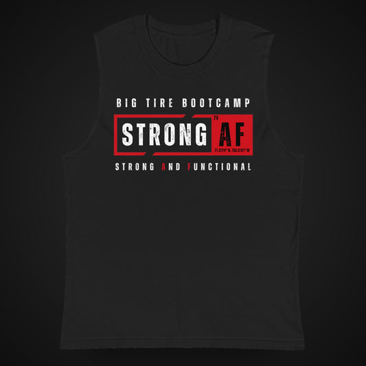 Big Tire Bootcamp STRONG AF apparel