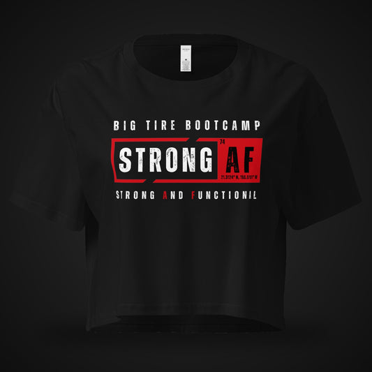 Big Tire Bootcamp STRONG AF apparel
