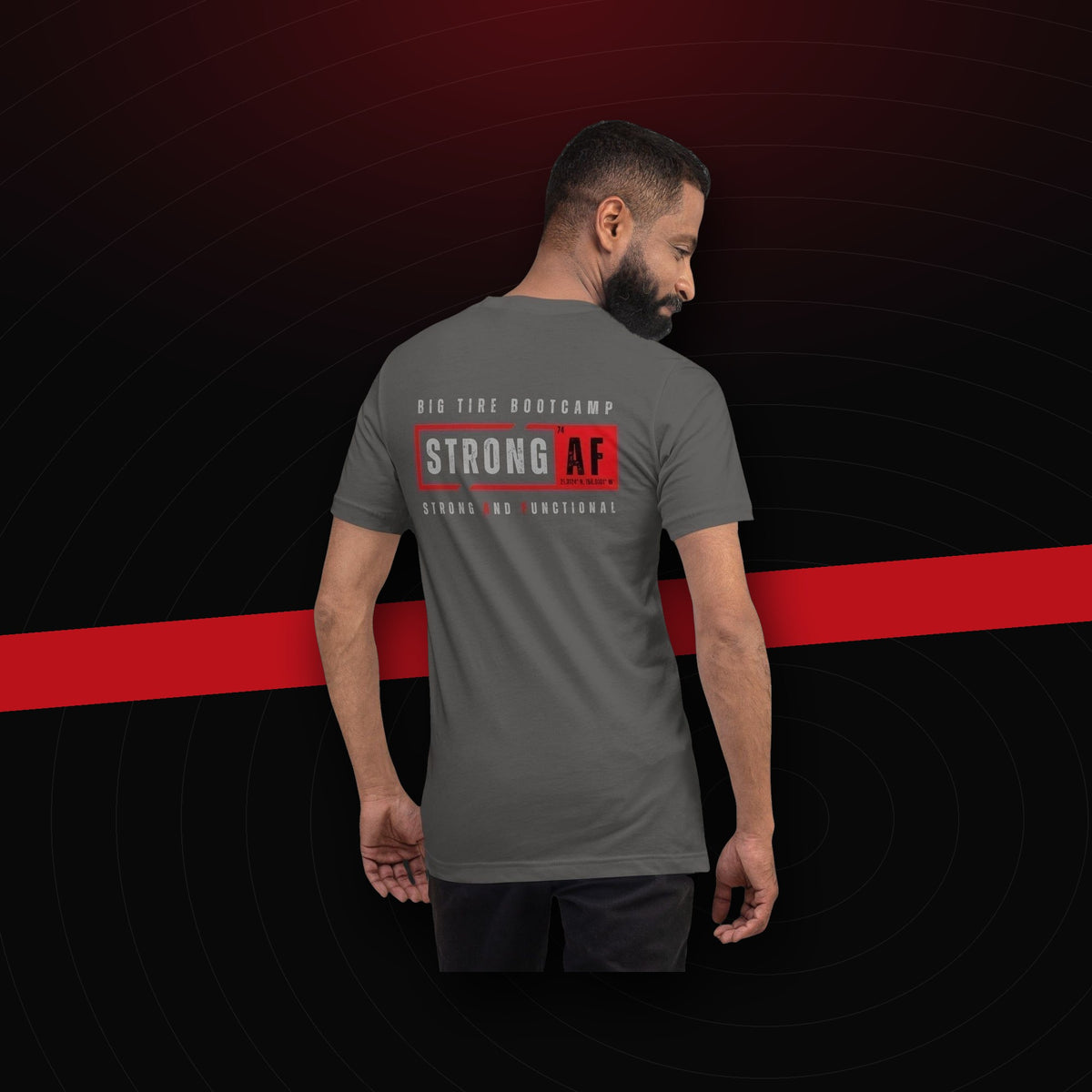 bg2|39103437406404|Big Tire Bootcamp STRONG AF apparel