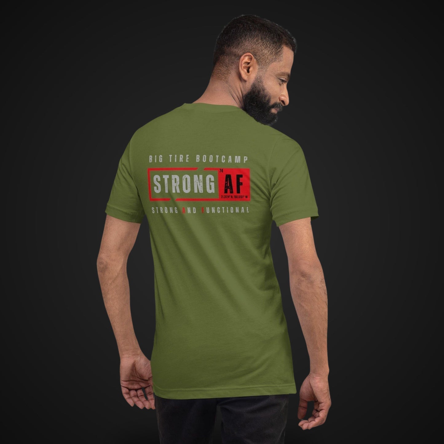 Big Tire Bootcamp STRONG AF apparel