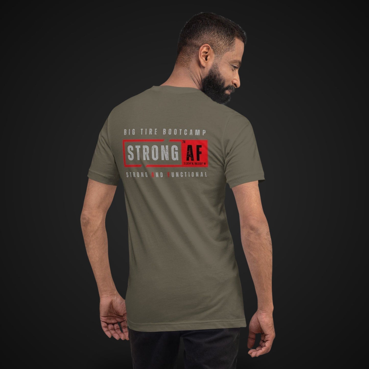 Big Tire Bootcamp STRONG AF apparel