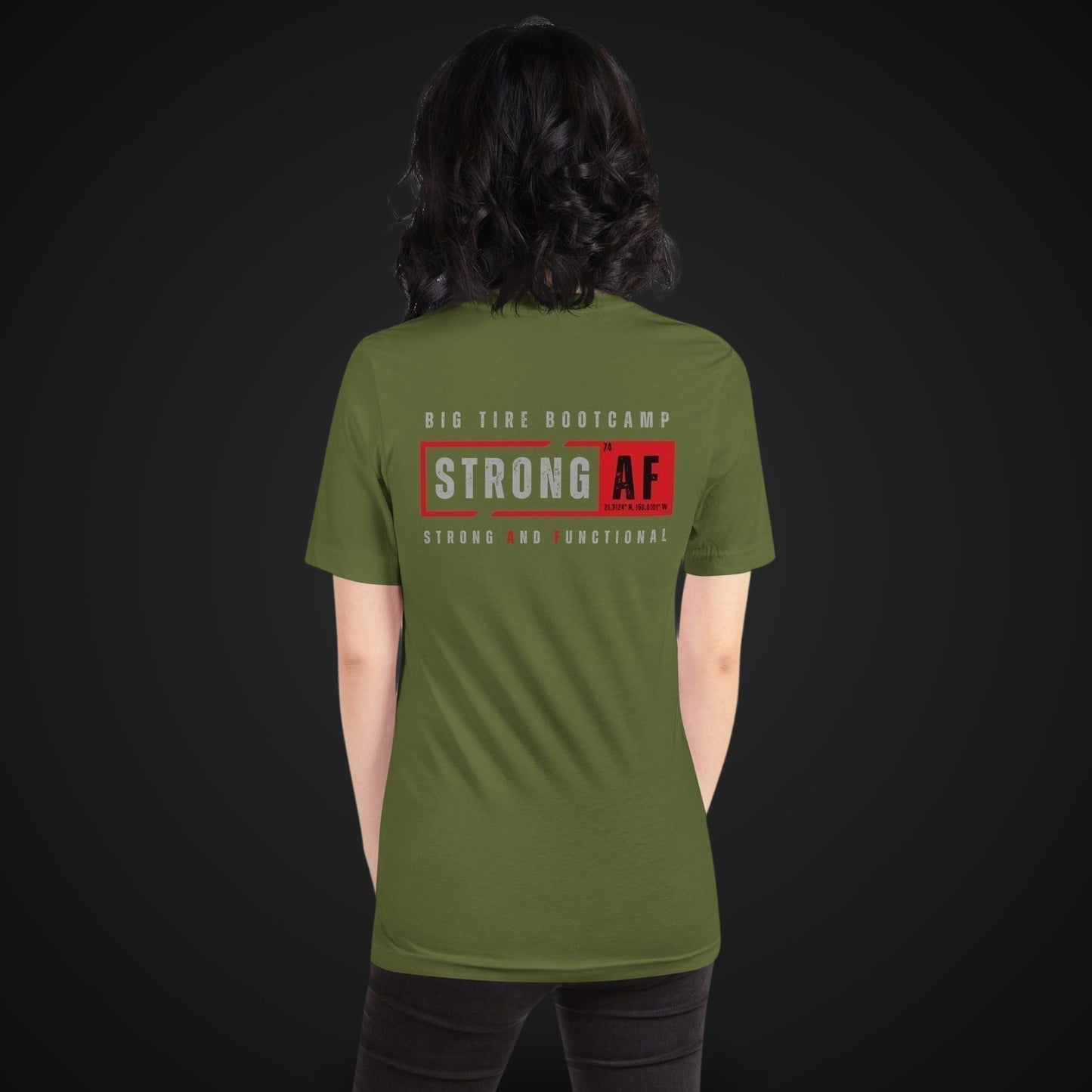 Big Tire Bootcamp STRONG AF apparel