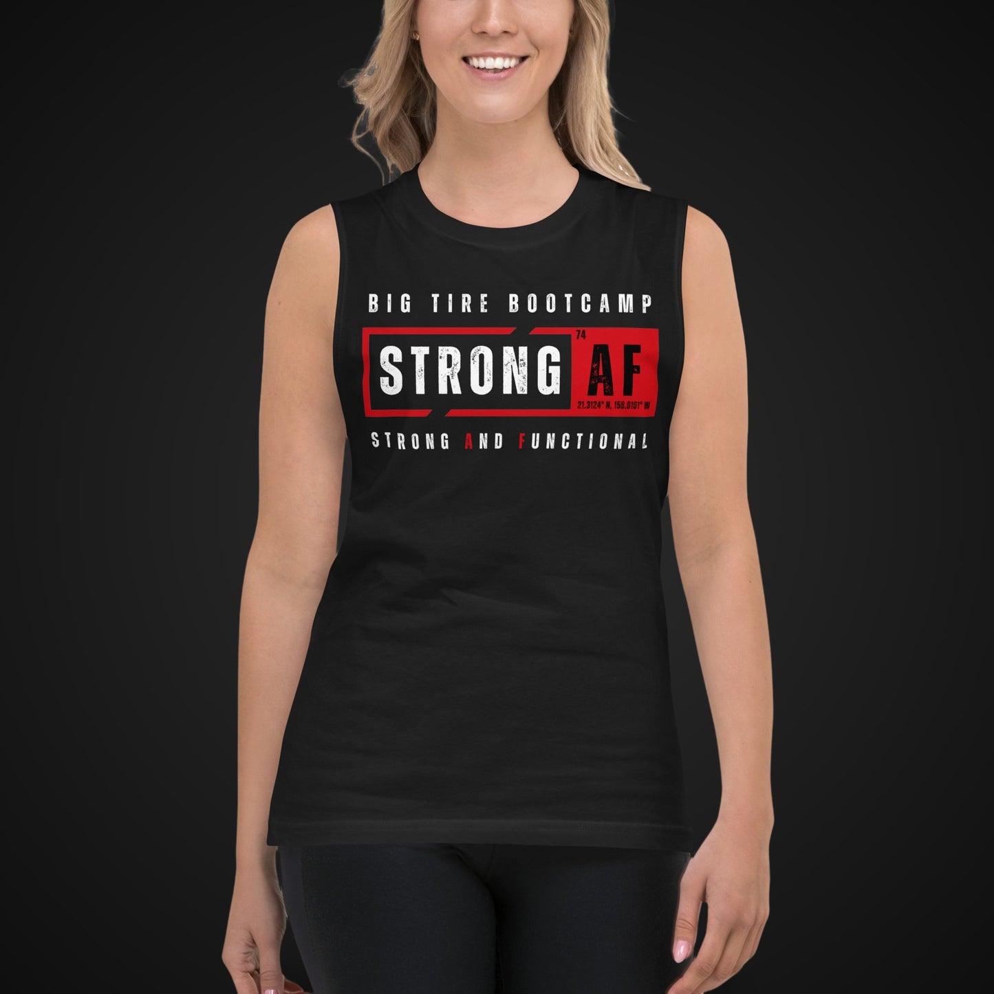 Big Tire Bootcamp STRONG AF apparel