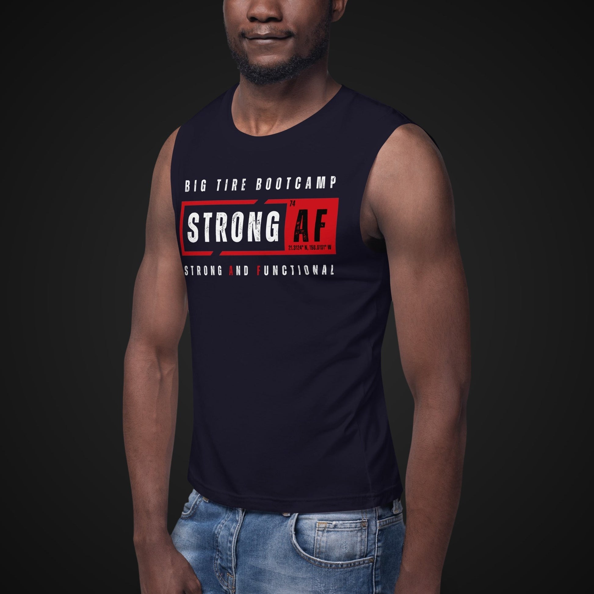 Big Tire Bootcamp STRONG AF apparel