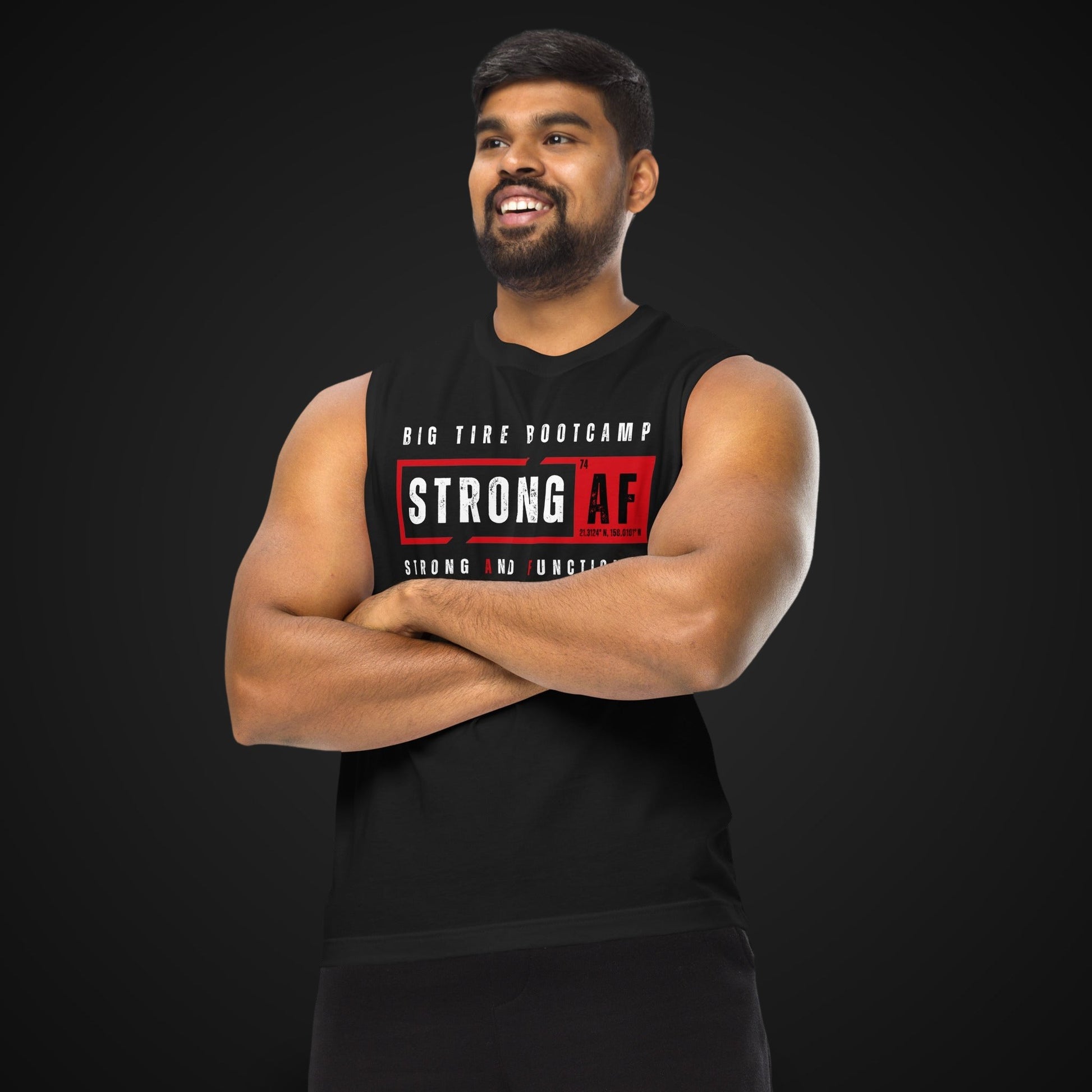 Big Tire Bootcamp STRONG AF apparel