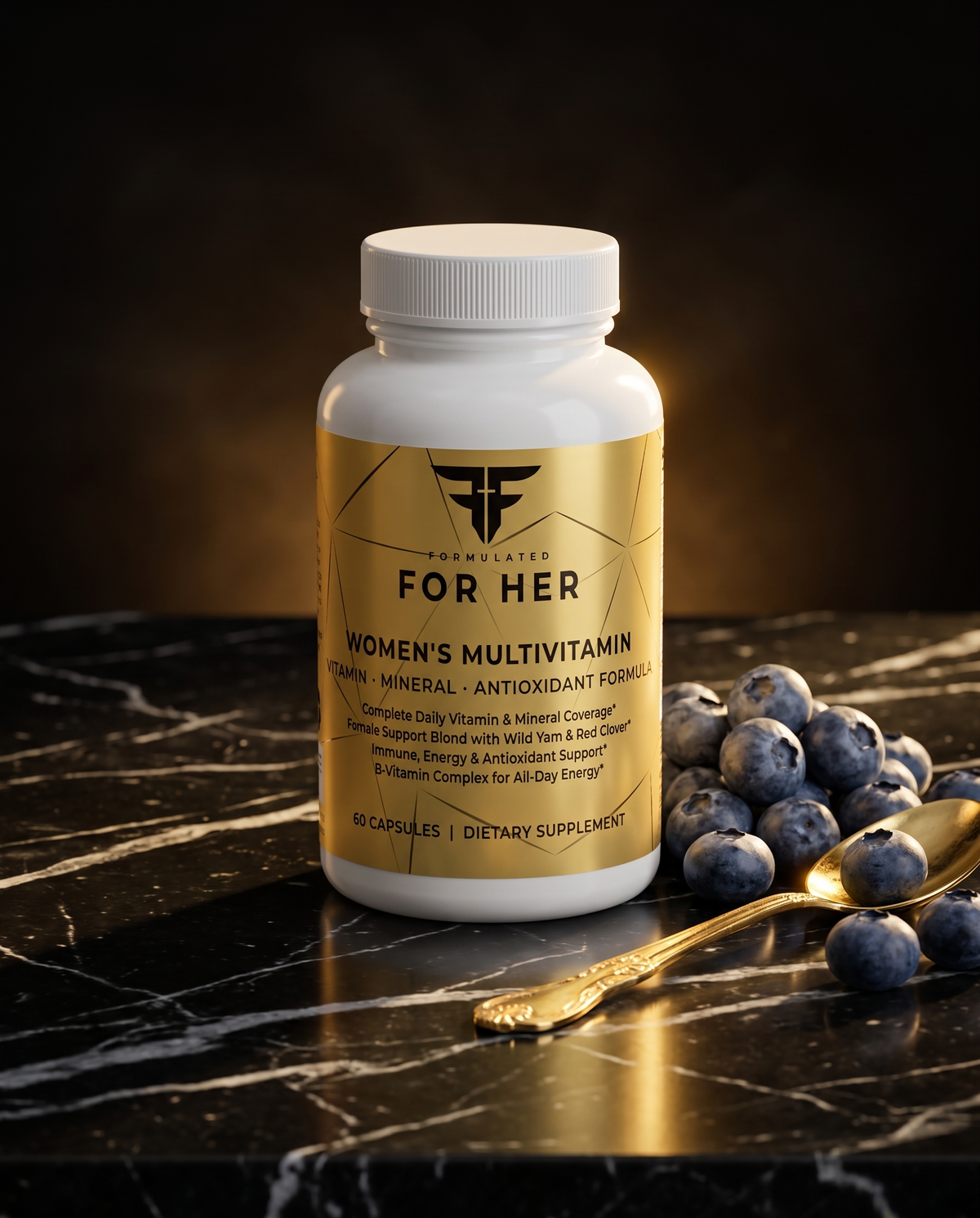 Women's Multivitamin – FOR HER by For Fathers Fitness – studio