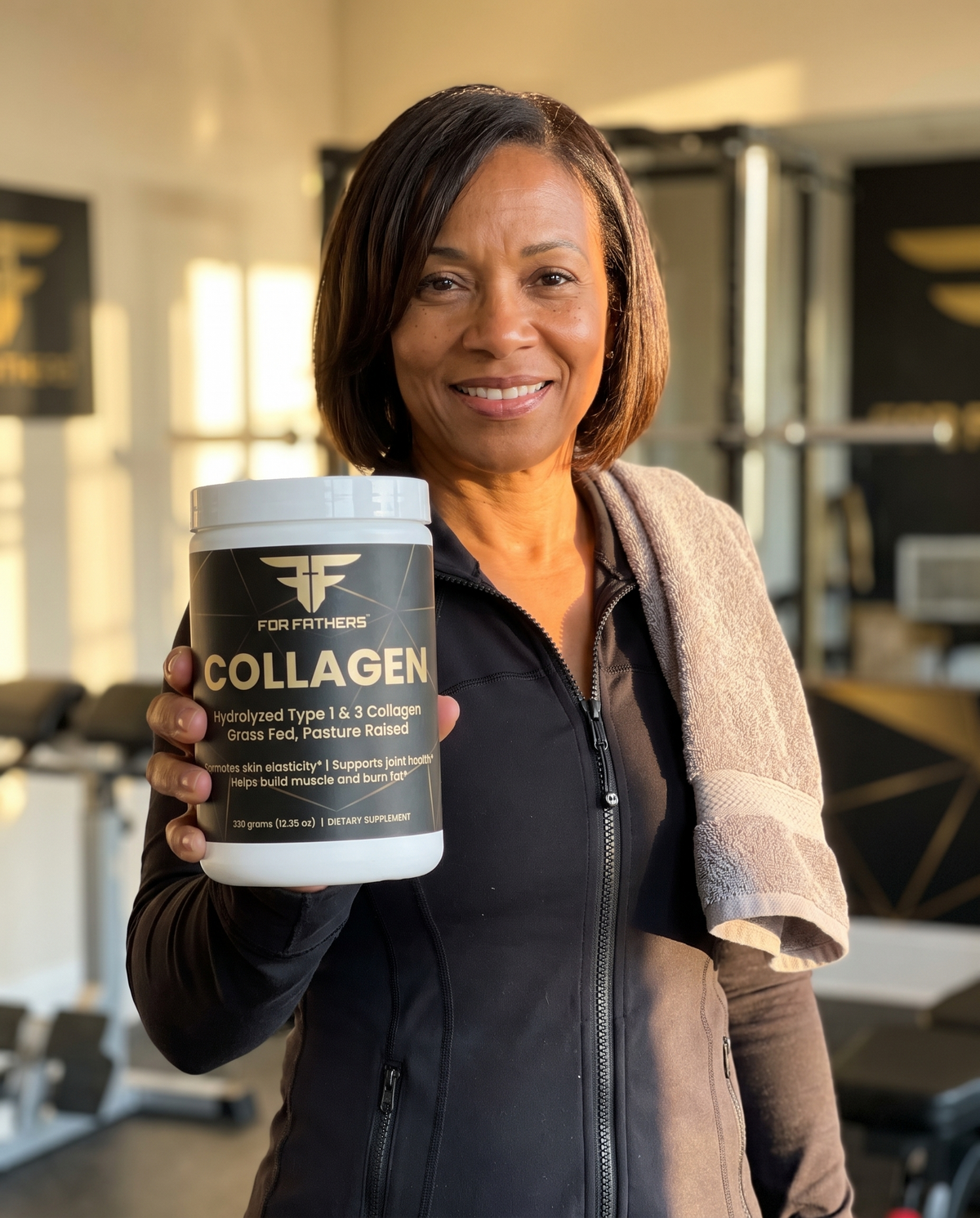 Collagen Peptides Powder – For Fathers Fitness – lifestyle