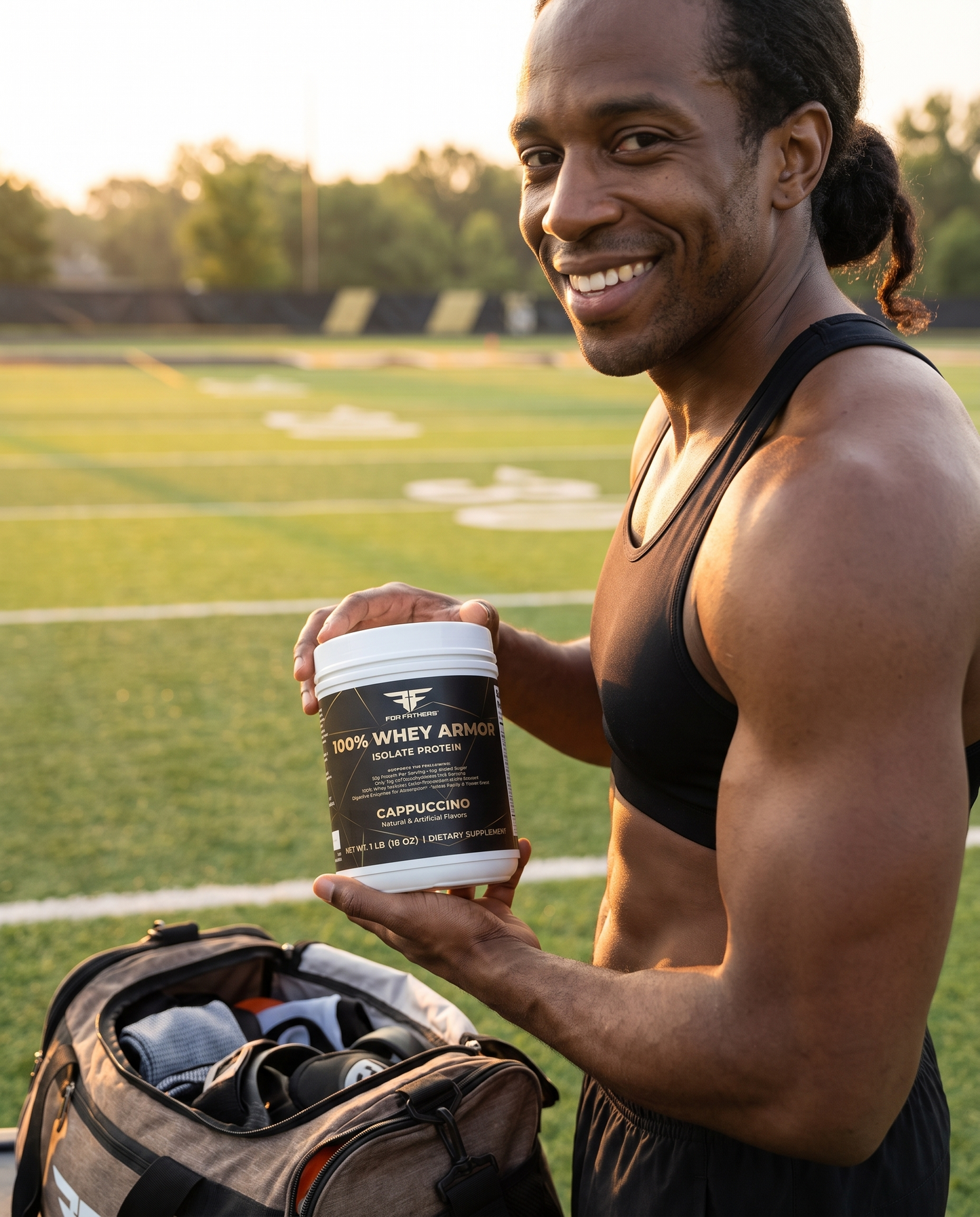 100% Whey Armor Isolate – For Fathers Fitness – lifestyle
