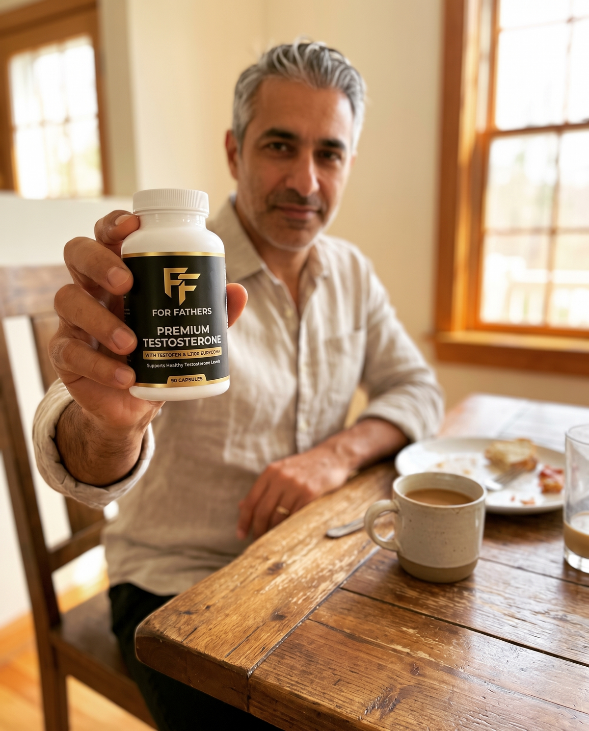 Premium Testosterone with Testofen® & LJ100® – For Fathers Fitness – lifestyle