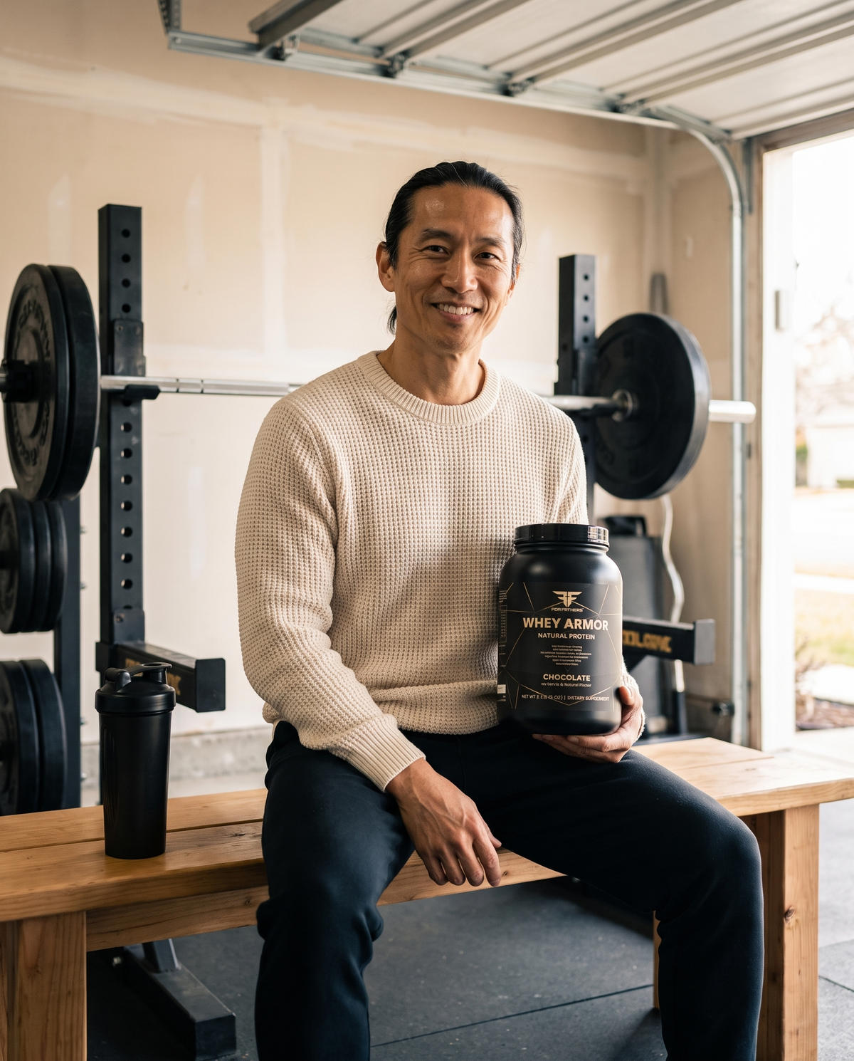 Whey Armor Natural Protein – For Fathers Fitness – lifestyle