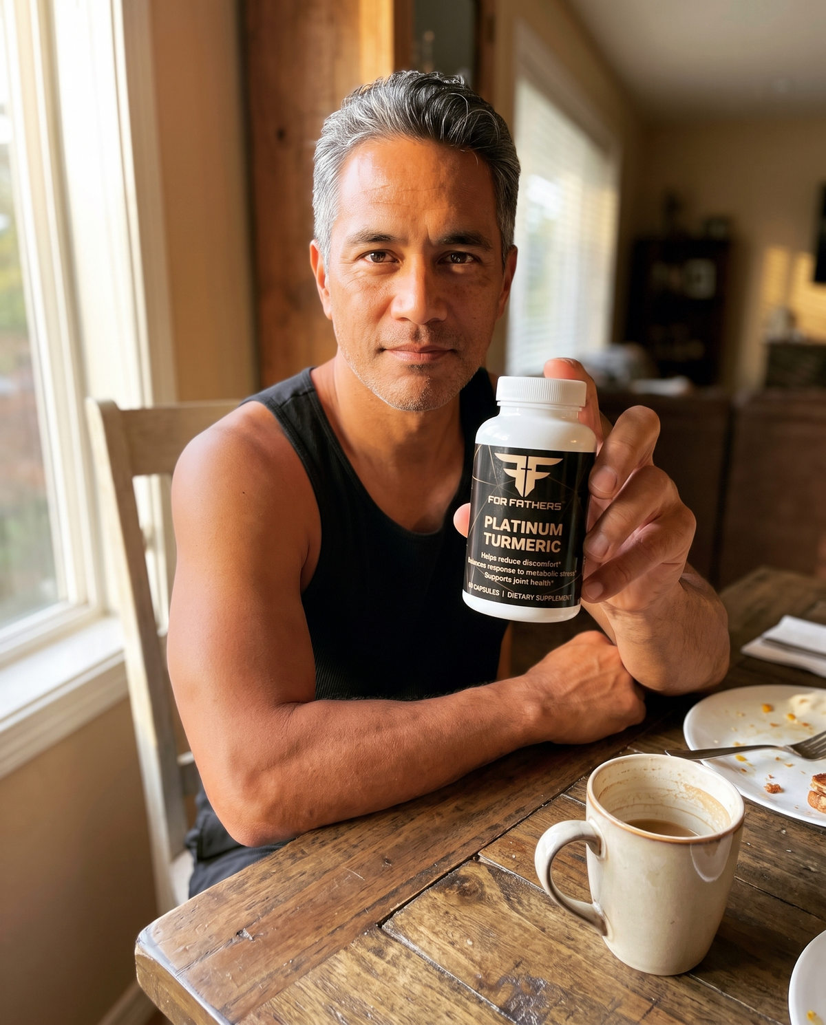Platinum Turmeric Joint Support with BioPerine® – For Fathers Fitness – lifestyle