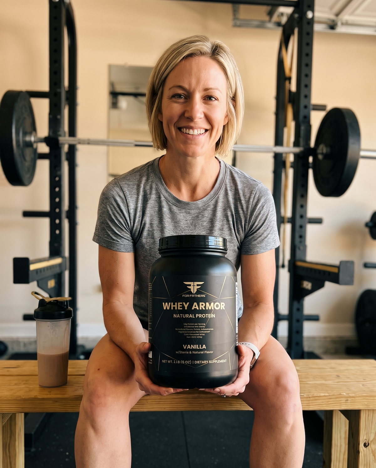 Whey Armor Natural Protein – For Fathers Fitness – lifestyle