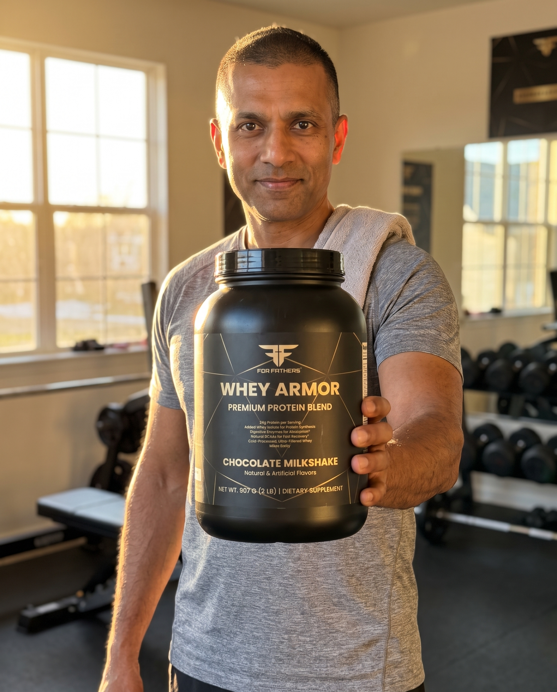 Whey Armor Protein – For Fathers Fitness – lifestyle