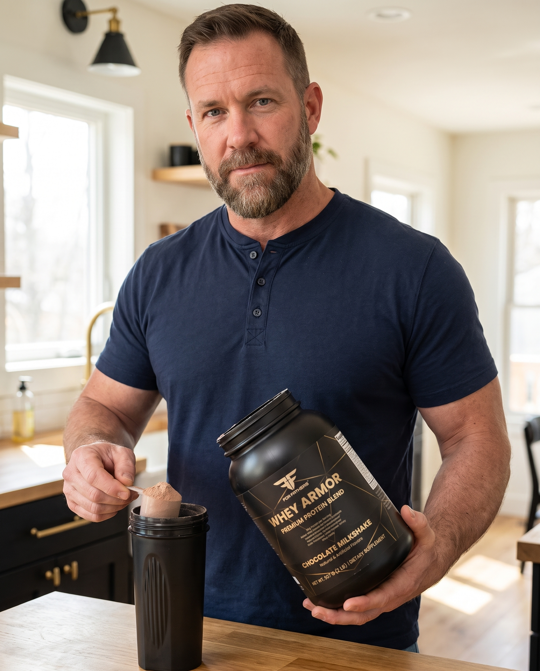 Whey Armor Protein – For Fathers Fitness – lifestyle