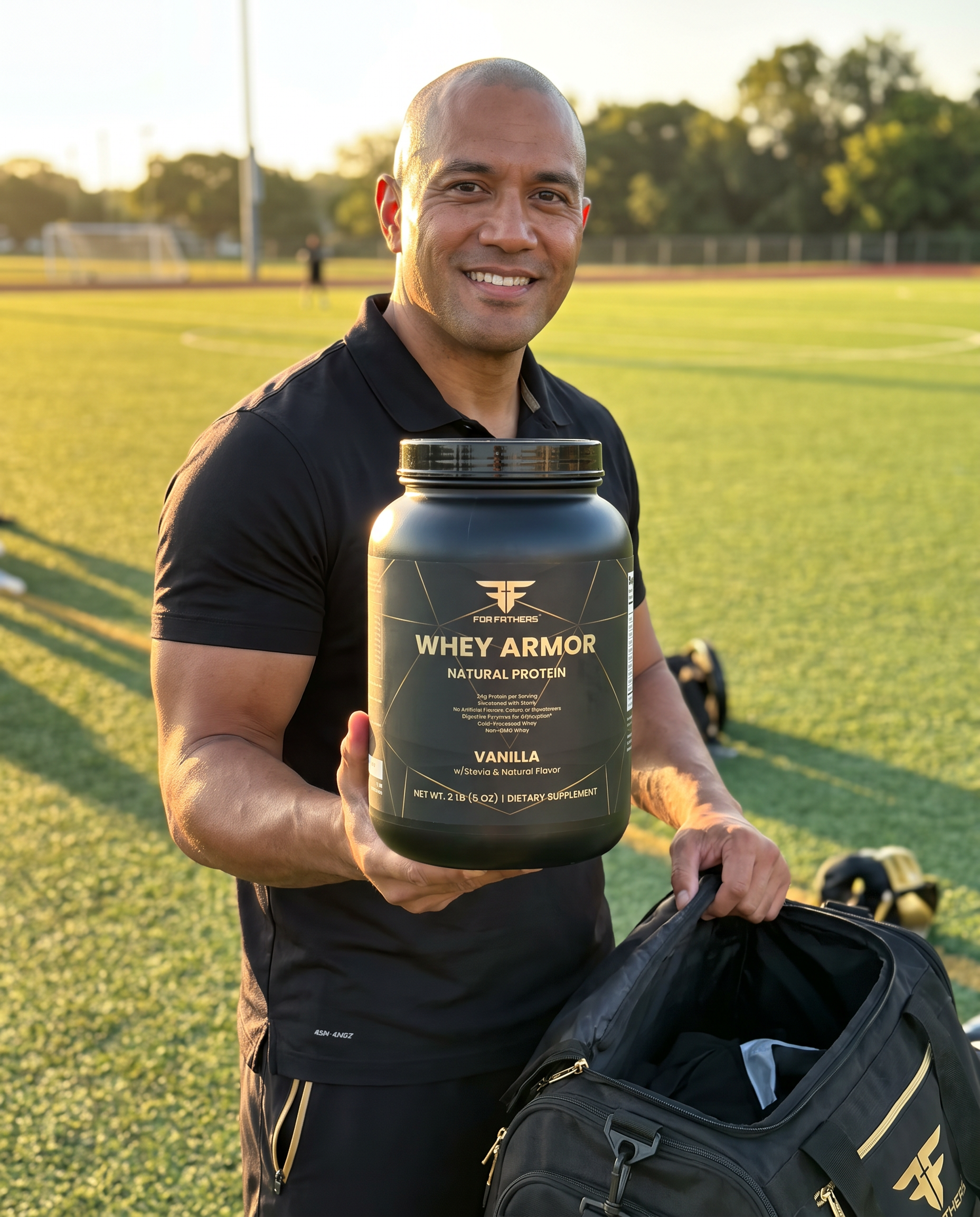 Whey Armor Natural Protein – For Fathers Fitness – lifestyle