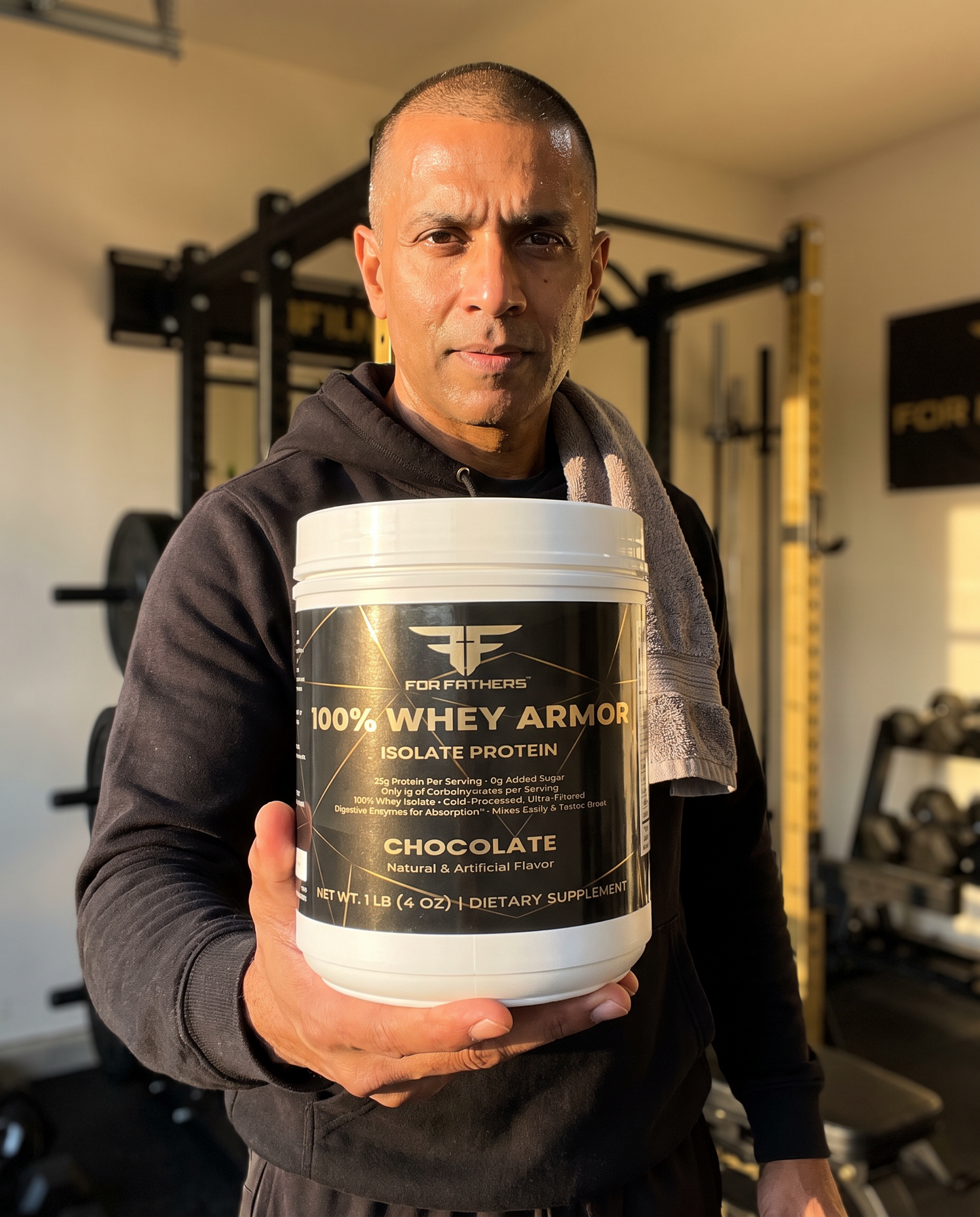 100% Whey Armor Isolate – For Fathers Fitness – lifestyle