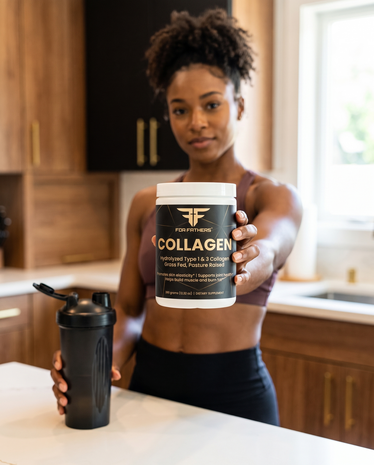 Collagen Peptides Powder – For Fathers Fitness – lifestyle