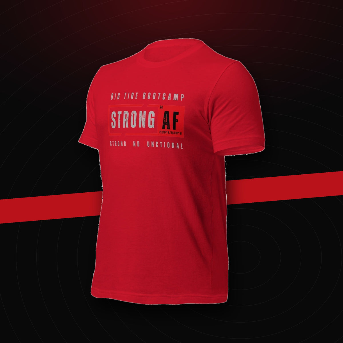 bg2|39101345366212|Big Tire Bootcamp STRONG AF apparel
