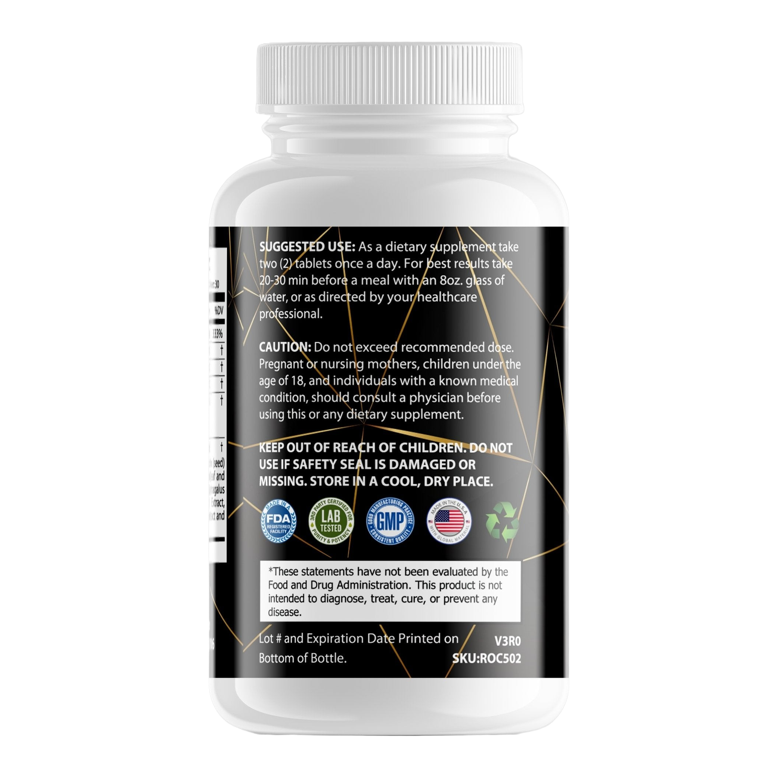 For Fathers Fitness male enhancement label