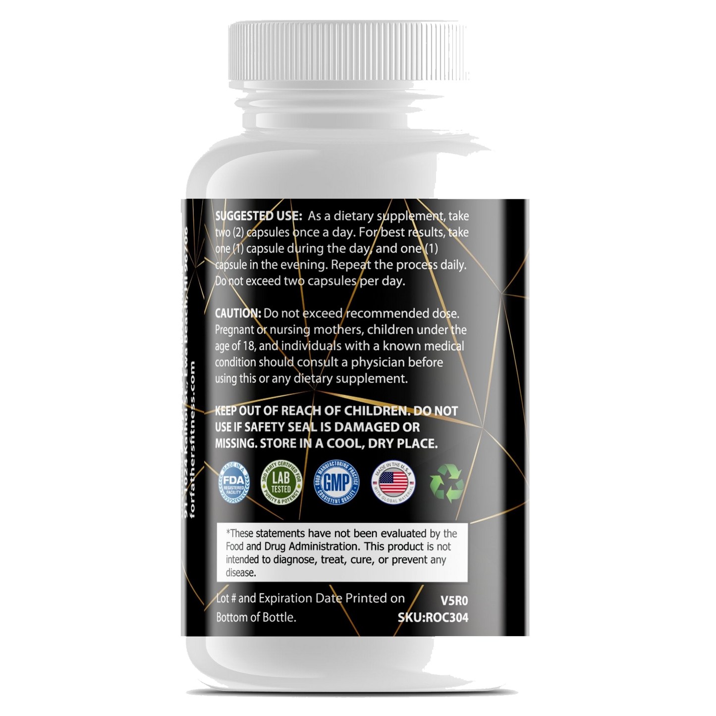 Max Detox Acai Berry Complex - supplement facts