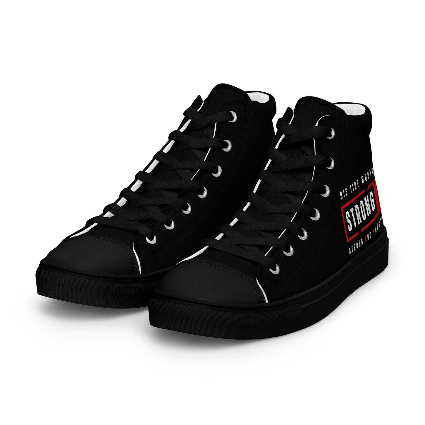 STRONG AF Men’s High Top Canvas Shoes