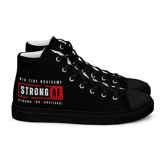 STRONG AF Men’s High Top Canvas Shoes