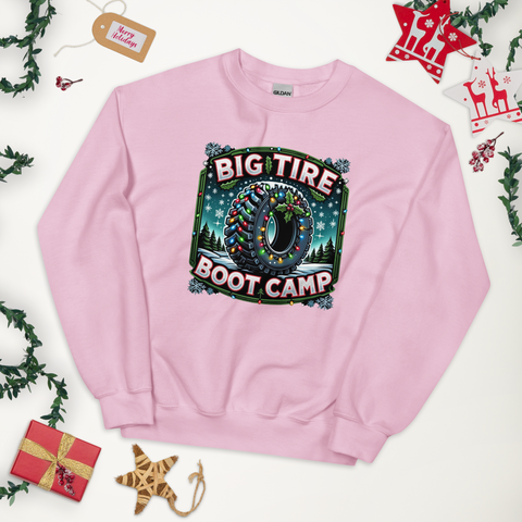 Big Tire Bootcamp Holiday Sweatshirt
