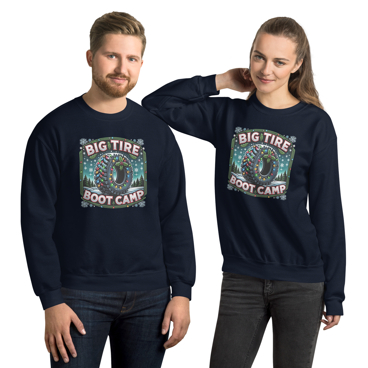 Big Tire Bootcamp Holiday Sweatshirt