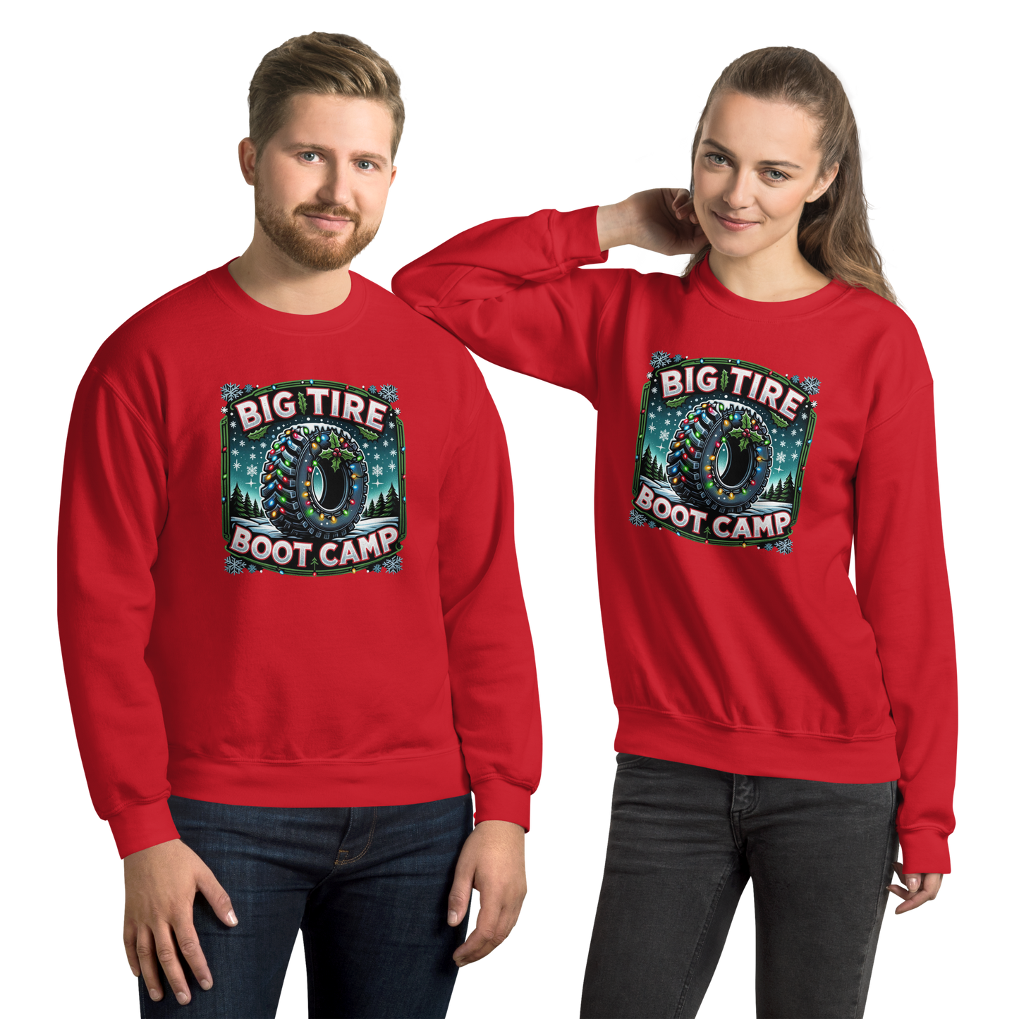 Big Tire Bootcamp Holiday Sweatshirt