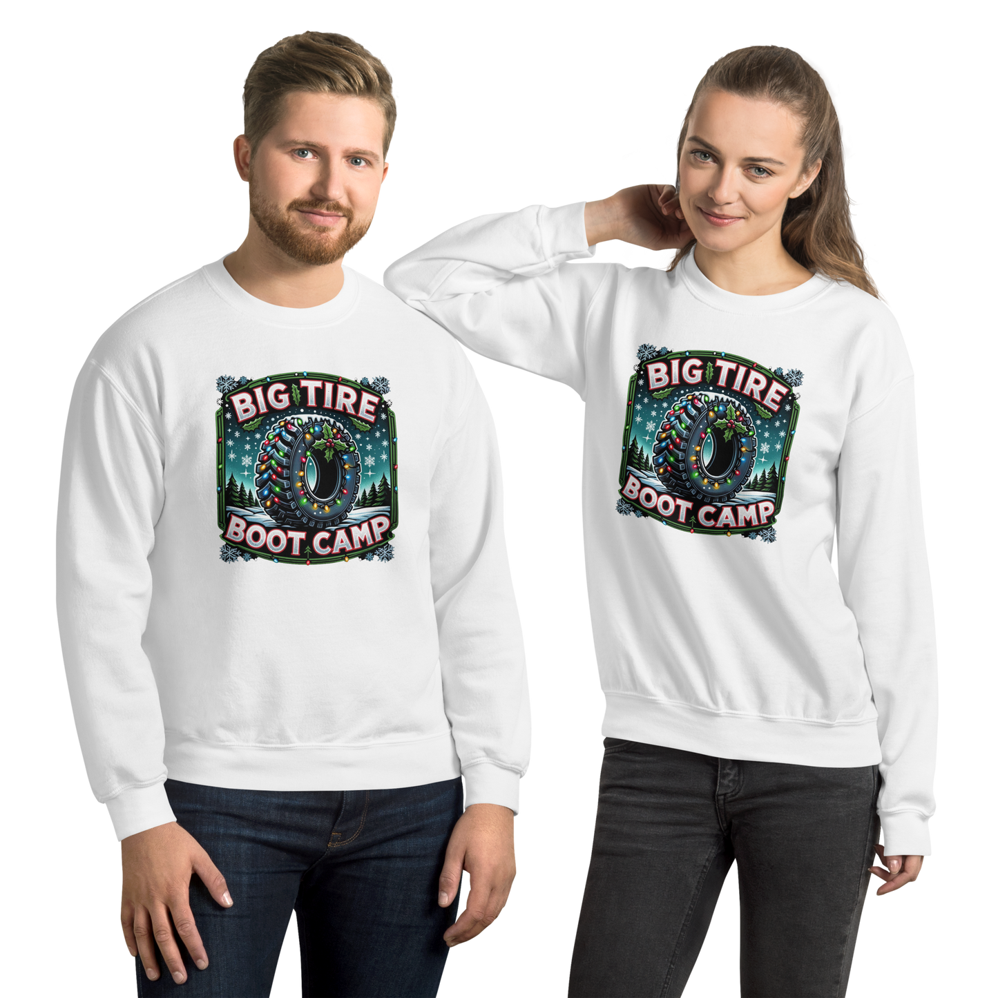 Big Tire Bootcamp Holiday Sweatshirt