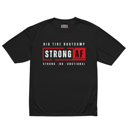 Uniform of the Day STRONG AF Dry-Fit Shirt – Exclusive for Big Tire Bootcamp Finishers