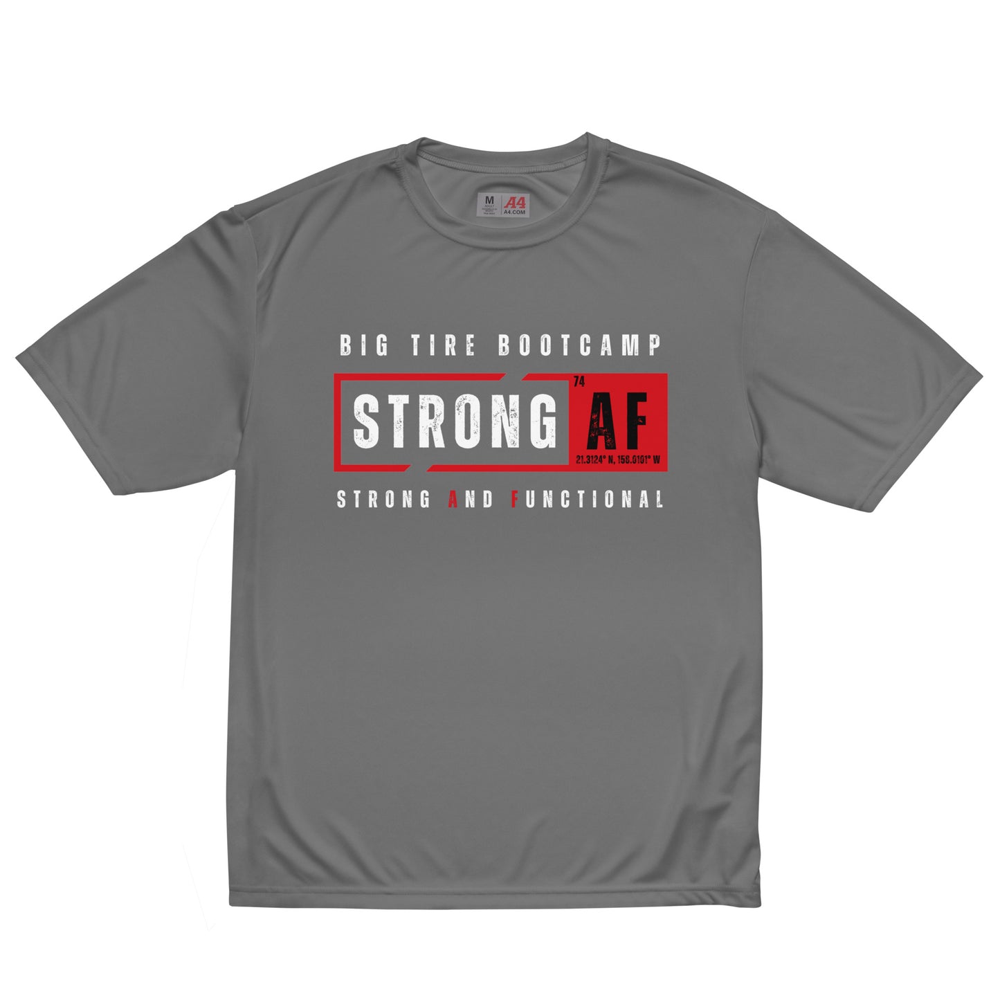 STRONG AF Dry-Fit Crew Neck Shirt