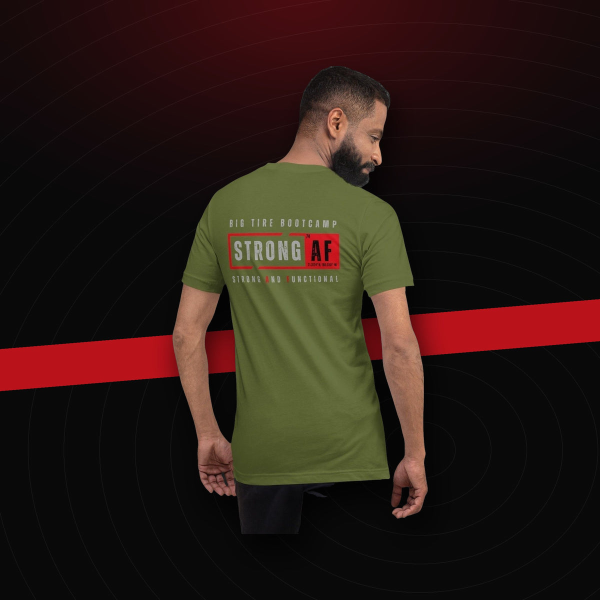 bg2|39103436980420|Big Tire Bootcamp STRONG AF apparel