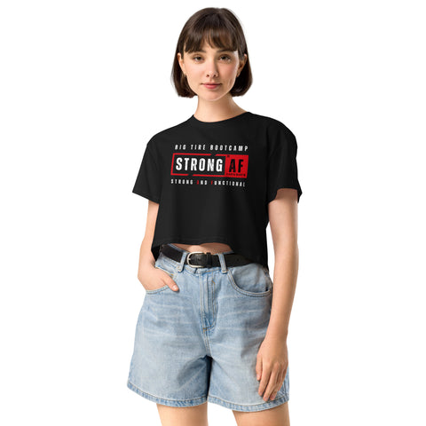 Women’s STRONG AF Crop Top