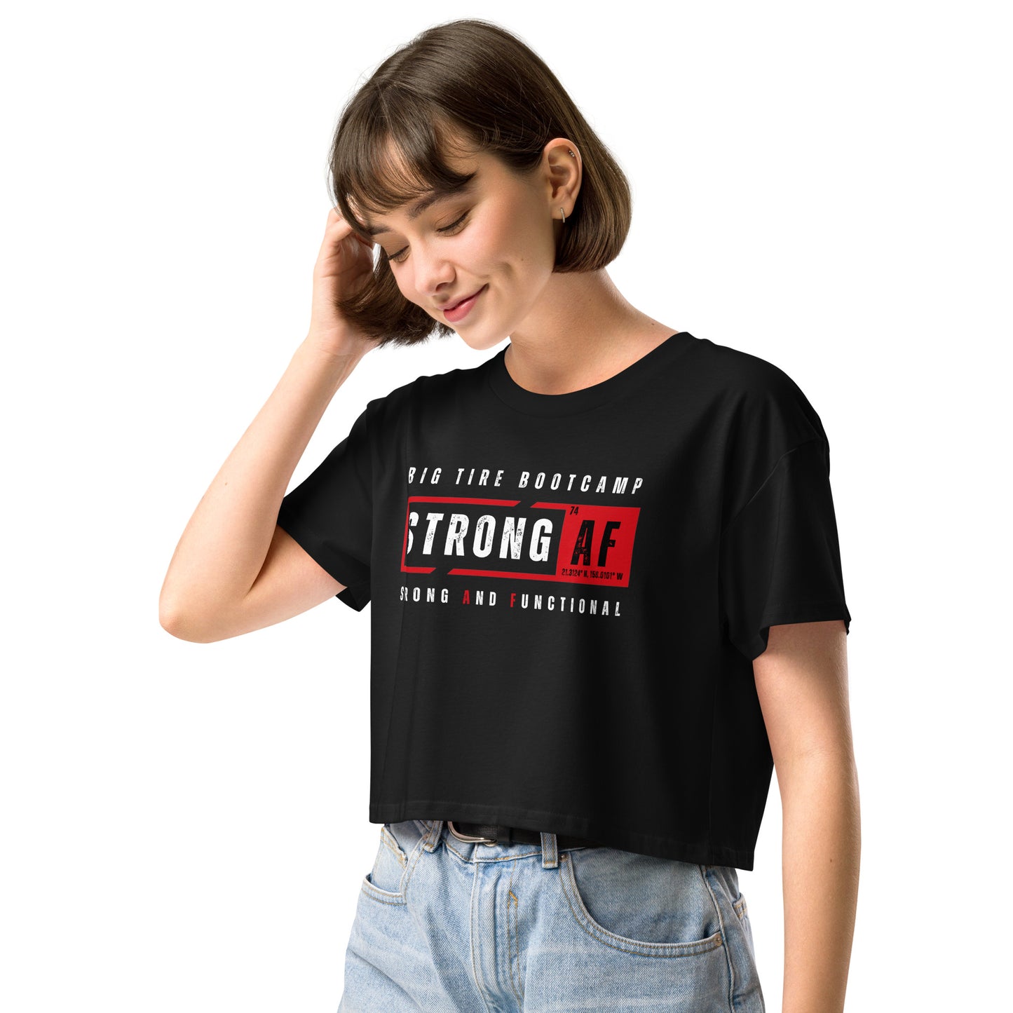 Women’s STRONG AF Crop Top