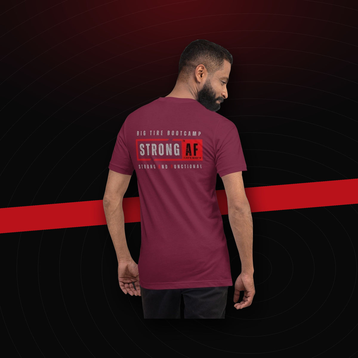 bg2|39103437078724|Big Tire Bootcamp STRONG AF apparel