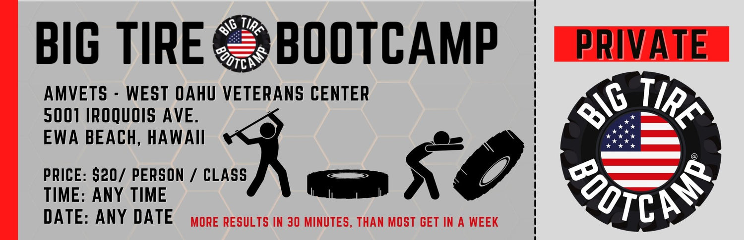 Big Tire Bootcamp Private or Corporate Private Team Building - For Fathers Fitness