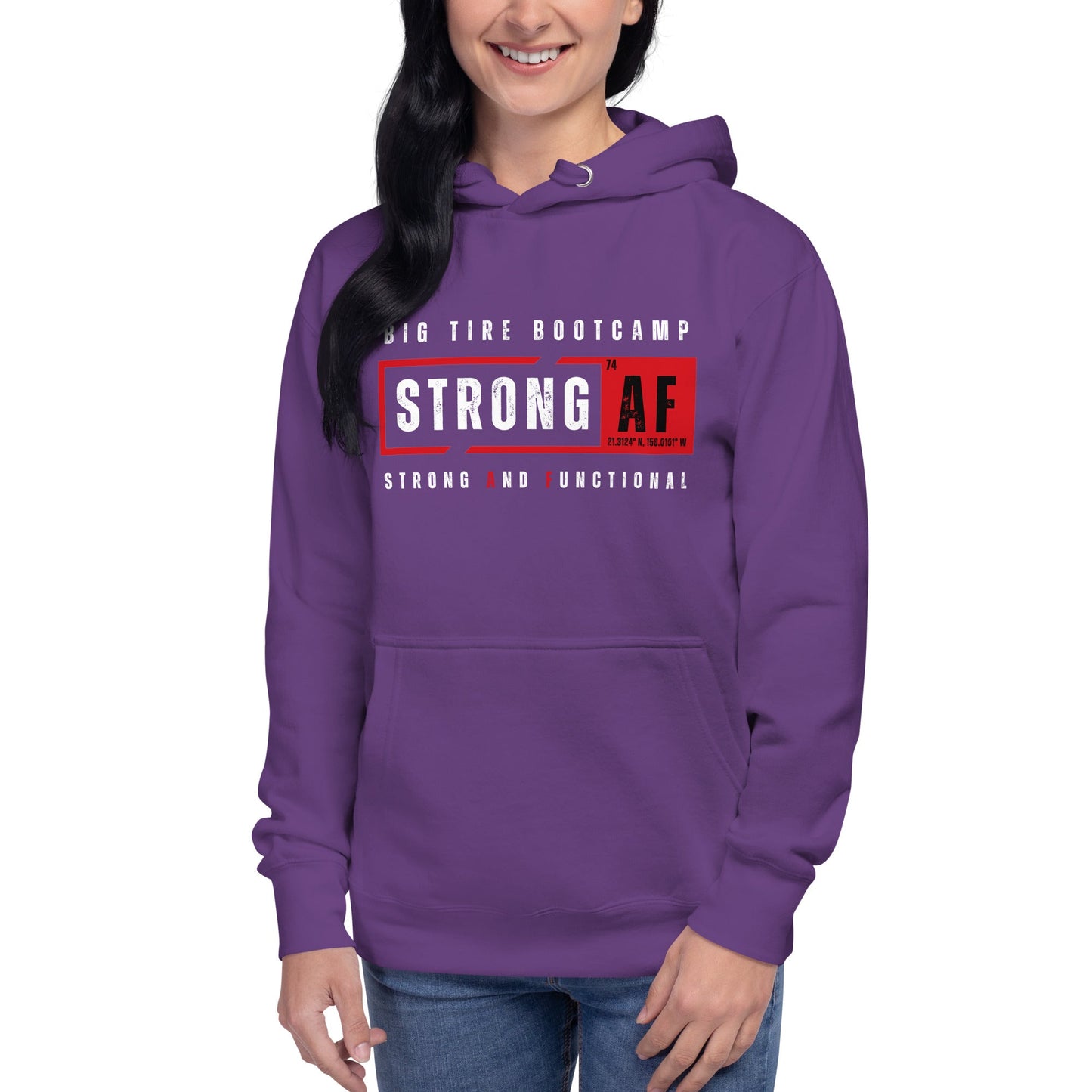 Big Tire Bootcamp Strong and Functional Hoodie - For Fathers Fitness