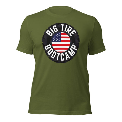 Big Tire Bootcamp T-Shirt - For Fathers Fitness