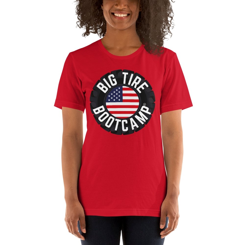 Big Tire Bootcamp T-Shirt - For Fathers Fitness